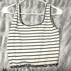 striped tank top